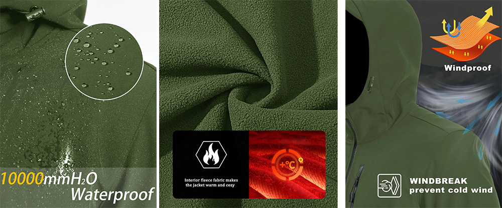 waterproof hiking jacket